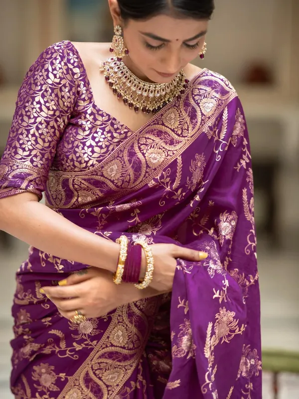 Banarasi_Soft_Silk_PURPLE_Premium-Fancy_Saree_With_Blouse_For_Women