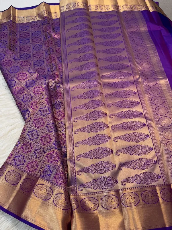 Banarasi_Soft_Silk_ROYAL-BLUE-WINE_Premium-Fancy_Saree_With_Blouse_For_Women