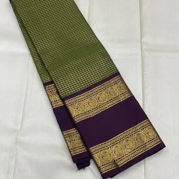 Banarasi_Soft_Silk_DARK-GREEN_Premium-Fancy_Saree_With_Blouse_For_Women
