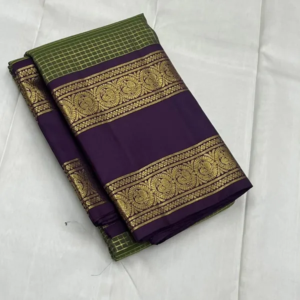 Banarasi_Soft_Silk_DARK-GREEN_Premium-Fancy_Saree_With_Blouse_For_Women