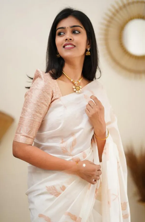 Banarasi_Soft_Silk_WHITE_Premium-Fancy_Saree_With_Blouse_For_Women