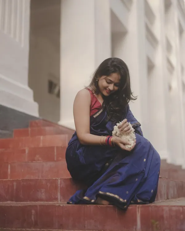 Banarasi_Soft_Silk_BLUE-RED_Premium-Fancy_Saree_With_Blouse_For_Women