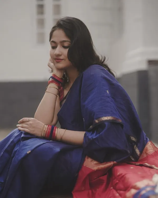 Banarasi_Soft_Silk_BLUE-RED_Premium-Fancy_Saree_With_Blouse_For_Women