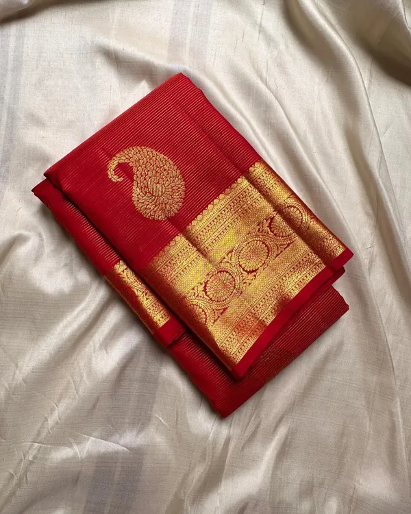 Banarasi_Soft_Silk_RED_Premium-Fancy_Saree_With_Blouse_For_Women
