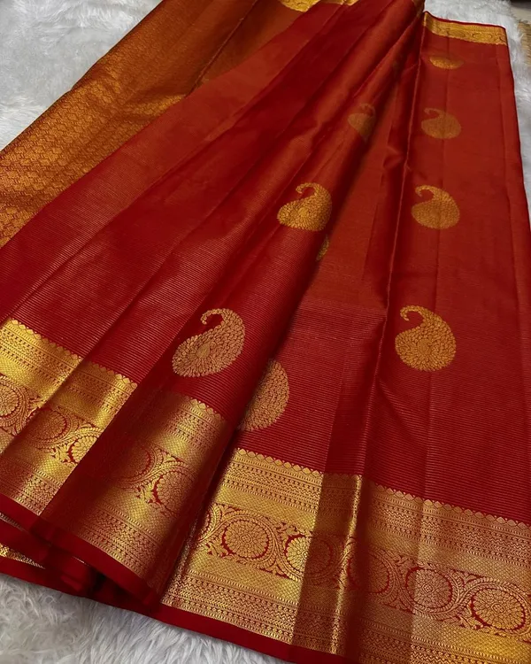 Banarasi_Soft_Silk_RED_Premium-Fancy_Saree_With_Blouse_For_Women