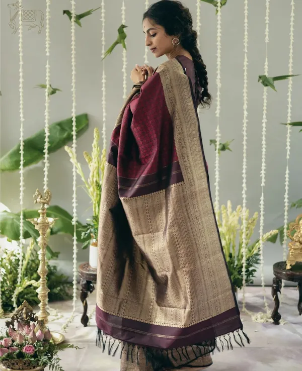 Banarasi_Soft_Silk_MAROON_Premium-Fancy_Saree_With_Blouse_For_Women