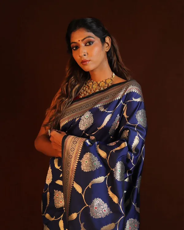 Banarasi_Soft_Silk_NAVY-BLUE_Premium-Fancy_Saree_With_Blouse_For_Women