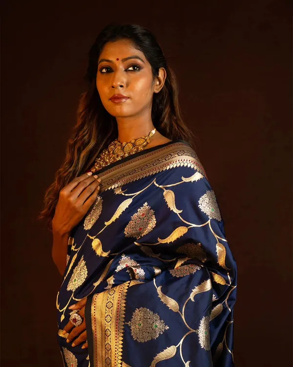 Banarasi_Soft_Silk_NAVY-BLUE_Premium-Fancy_Saree_With_Blouse_For_Women