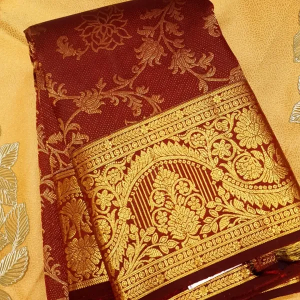 Banarasi_Soft_Silk_MAROON_Premium-Fancy_Saree_With_Blouse_For_Women