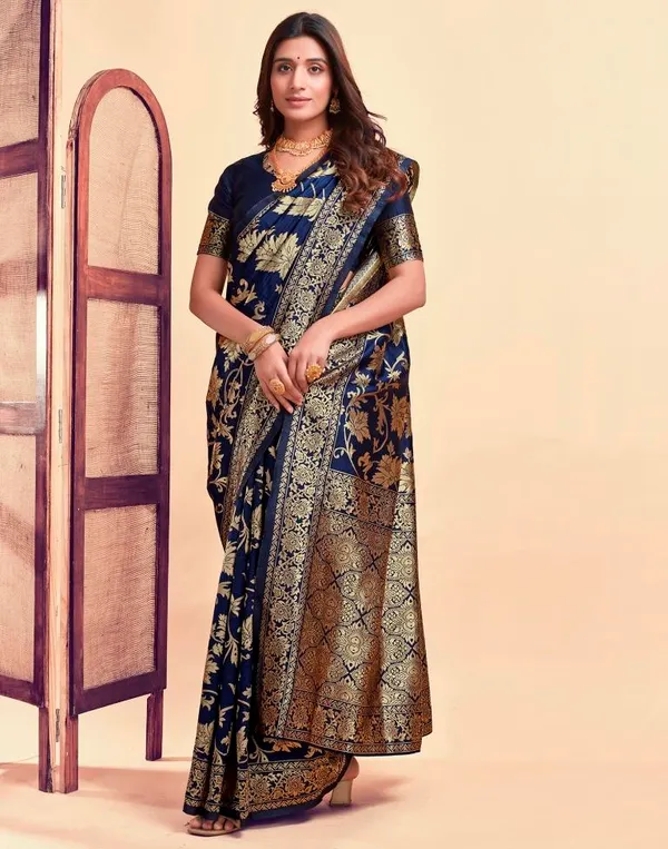 Banarasi_Soft_Silk_Blue_Premium-Fancy_Saree_With_Blouse_For_Women