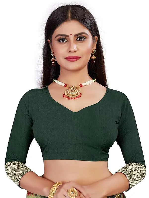 Banarasi_Soft_Silk_Green_Premium-Fancy_Saree_With_Blouse_For_Women