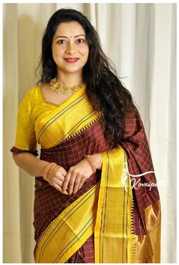 Banarasi_Soft_Silk_COFFEE-YELLOW_Premium-Fancy_Saree_With_Blouse_For_Women