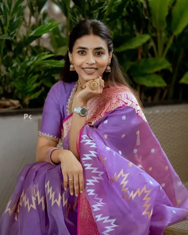 Pure_Soft_Cotton_PURPLE_Premium-Fancy_Saree_With_Blouse_For_Women
