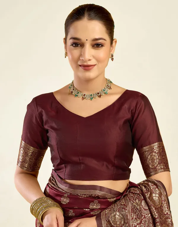 Banarasi_Soft_Silk_Maroon_Premium-Fancy_Saree_With_Blouse_For_Women