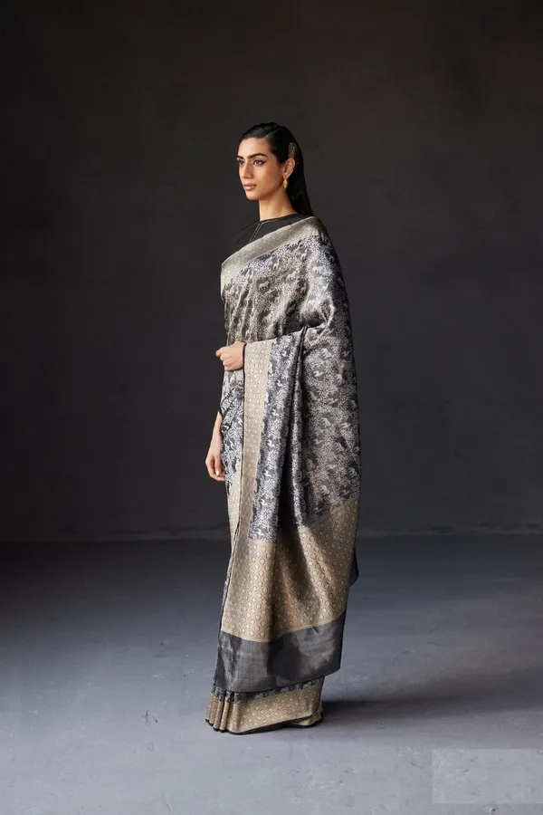 Banarasi_Soft_Silk_BLACK_Premium-Fancy_Saree_With_Blouse_For_Women