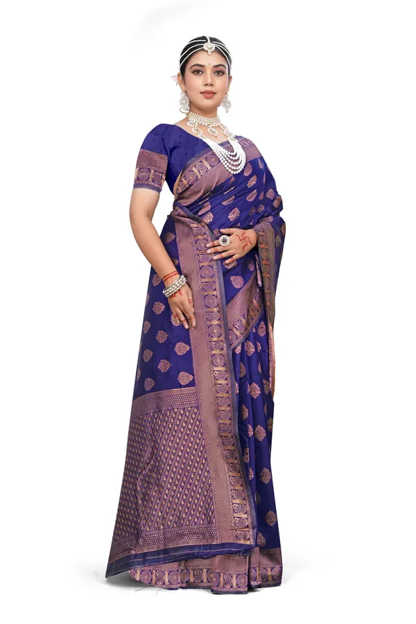 Banarasi_Soft_Silk_Blue_Premium-Fancy_Saree_With_Blouse_For_Women