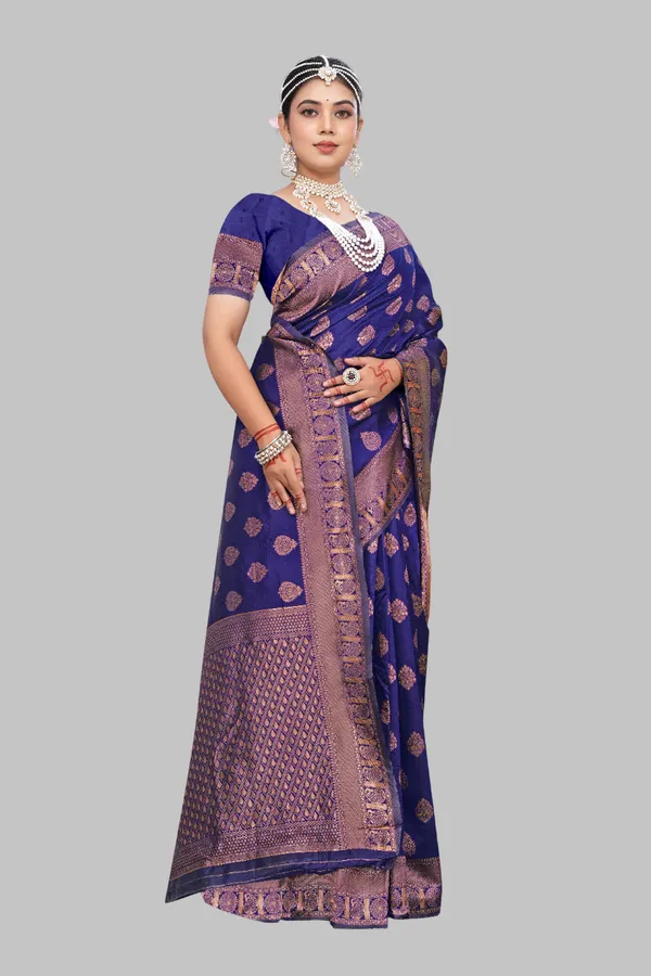 Banarasi_Soft_Silk_Blue_Premium-Fancy_Saree_With_Blouse_For_Women