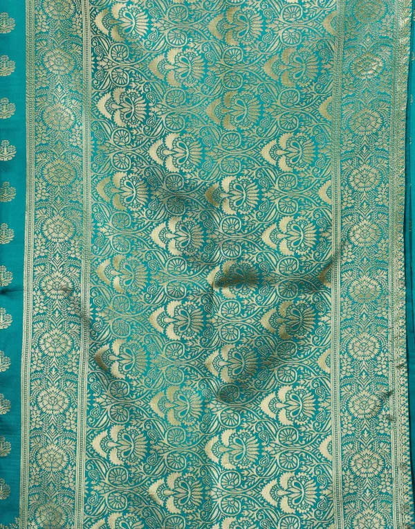 Banarasi_Soft_Silk_Rama_Premium-Fancy_Saree_With_Blouse_For_Women