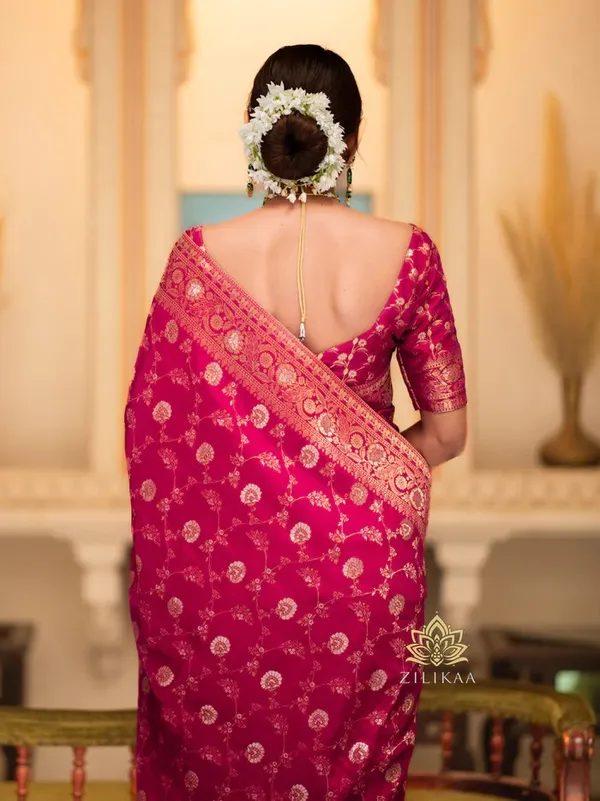 Banarasi_Soft_Silk_PINK_Premium-Fancy_Saree_With_Blouse_For_Women