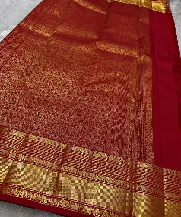 Banarasi_Soft_Silk_RED_Premium-Fancy_Saree_With_Blouse_For_Women