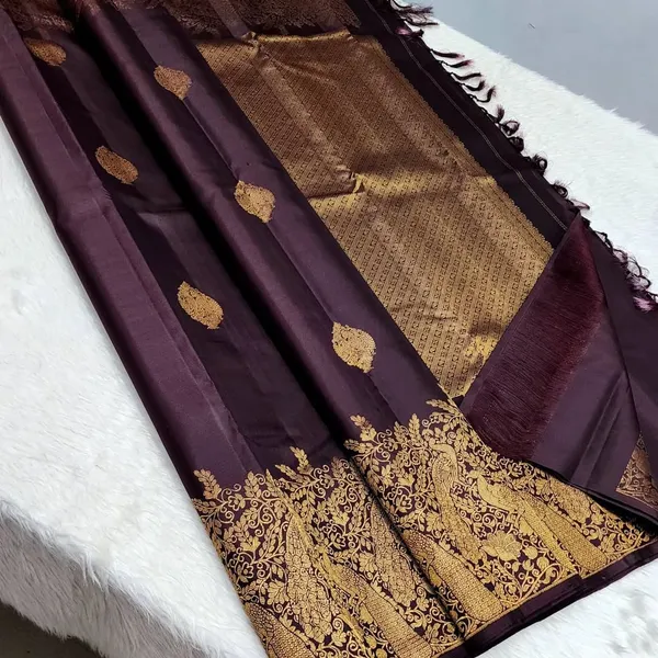 Banarasi_Soft_Silk_WINE_Premium-Fancy_Saree_With_Blouse_For_Women
