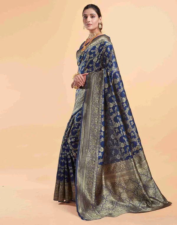 Banarasi_Soft_Silk_Blue_Premium-Fancy_Saree_With_Blouse_For_Women