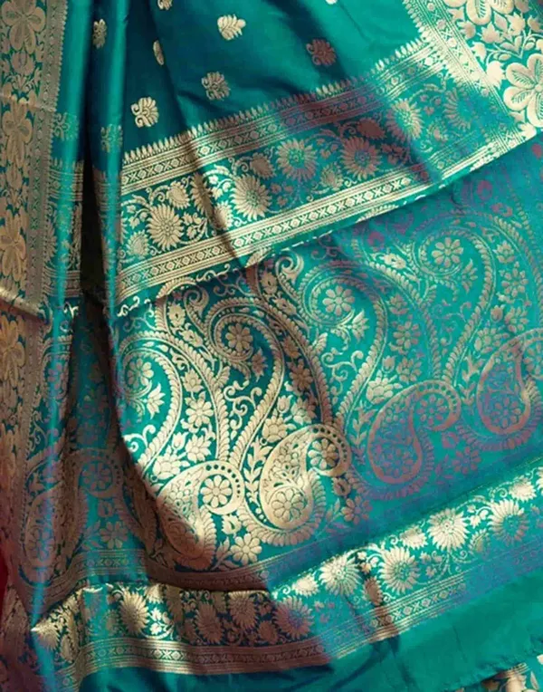 Banarasi_Soft_Silk_Rama_Premium-Fancy_Saree_With_Blouse_For_Women