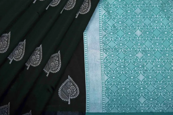 Banarasi_Soft_Silk_BOTTLE-GREEN_Premium-Fancy_Saree_With_Blouse_For_Women