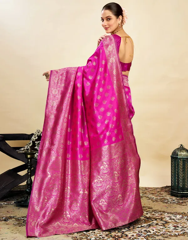 Banarasi_Soft_Silk_Rani_Premium-Fancy_Saree_With_Blouse_For_Women