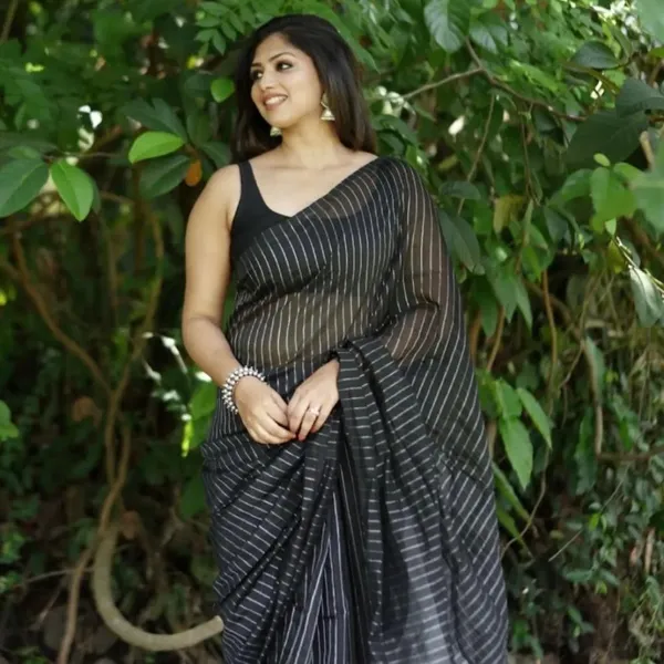 Banarasi_Soft_Silk_BLACK_Premium-Fancy_Saree_With_Blouse_For_Women