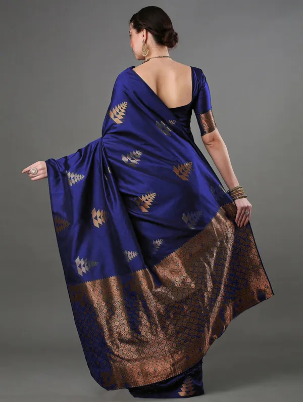 Banarasi_Soft_Silk_BLUE_Premium-Fancy_Saree_With_Blouse_For_Women