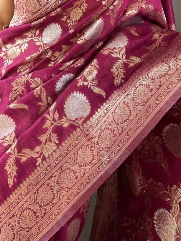 Banarasi_Soft_Silk_WINE_Premium-Fancy_Saree_With_Blouse_For_Women
