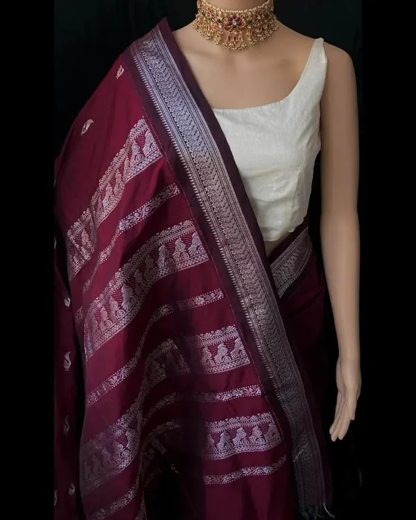 Banarasi_Soft_Silk_MAROON_Premium-Fancy_Saree_With_Blouse_For_Women