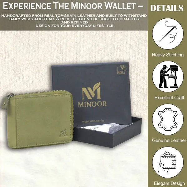 Green_Casual_Trendy_Genuine_Leather_With_6_Card_Slots_For_Men_&_Women