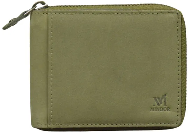 Green_Casual_Trendy_Genuine_Leather_With_6_Card_Slots_For_Men_&_Women