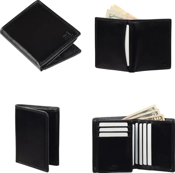 Black_Casual_Trendy_Genuine_Leather_With_12_Card_Slots_For_Men