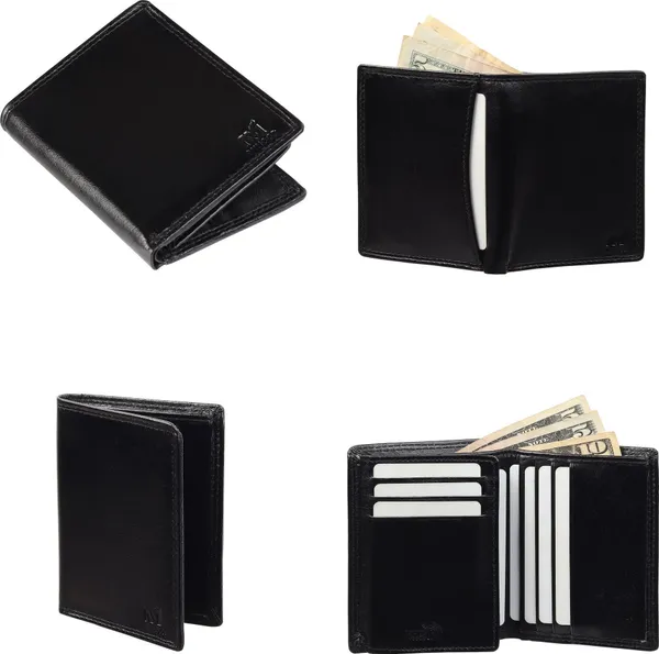 Black_Casual_Trendy_Genuine_Leather_With_12_Card_Slots_For_Men