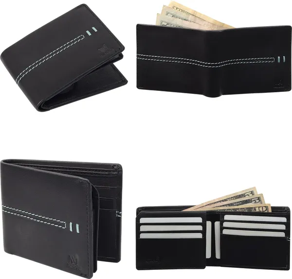 Black_Casual_Trendy_Genuine_Leather_With_12_Card_Slots_For_Men