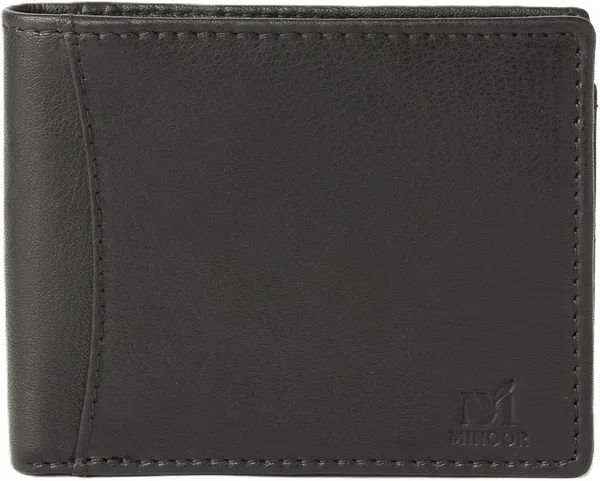 Black_Casual_Trendy_Genuine_Leather_With_14_Card_Slots_For_Men