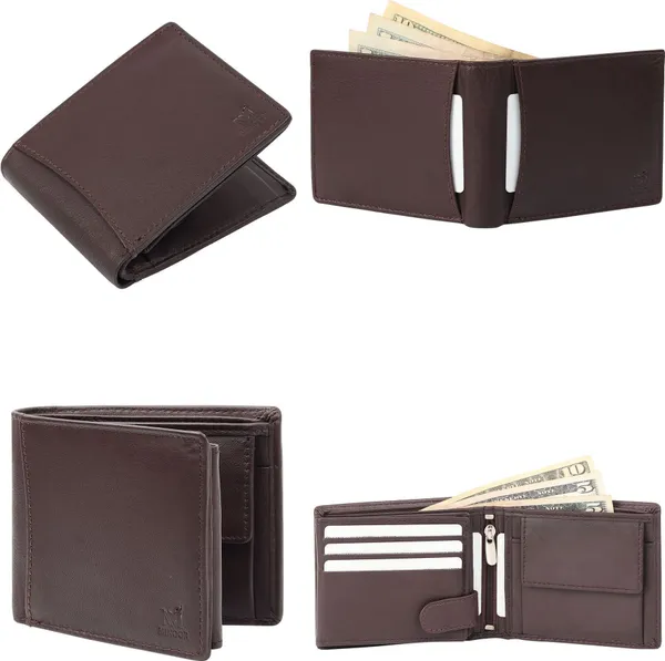 Brown_Casual_Trendy_Genuine_Leather_With_15_Card_Slots_For_Men