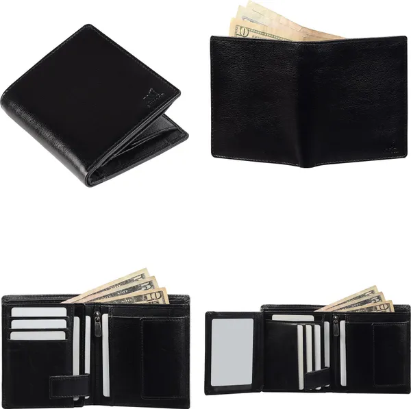 Black_Casual_Trendy_Genuine_Leather_With_11_Card_Slots_For_Men