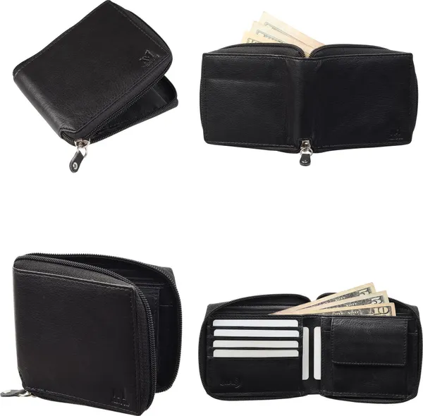 Black__Genuine_Leather_Wallet_With_8_Card_Slots