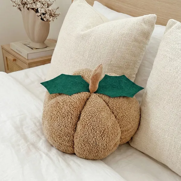 Light_Brown_Premium_Pumpkin_Pillow_For_Kids