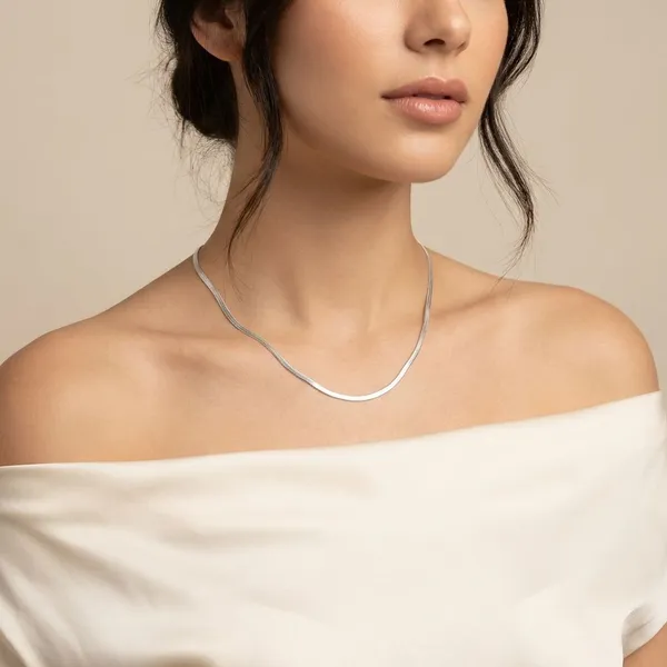Sterling_Silver_Metal_Alloy_Curb_L_Thin_Chain_For_Women