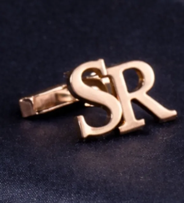 Pack_Of_2_Rose_Gold_Initials_Cufflinks