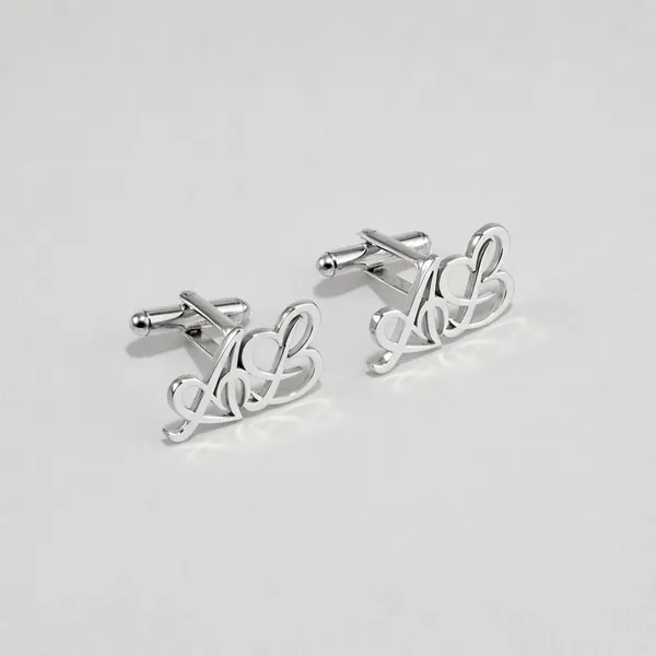 Pack_Of_2_Silver_Heart_Initials_Cufflinks