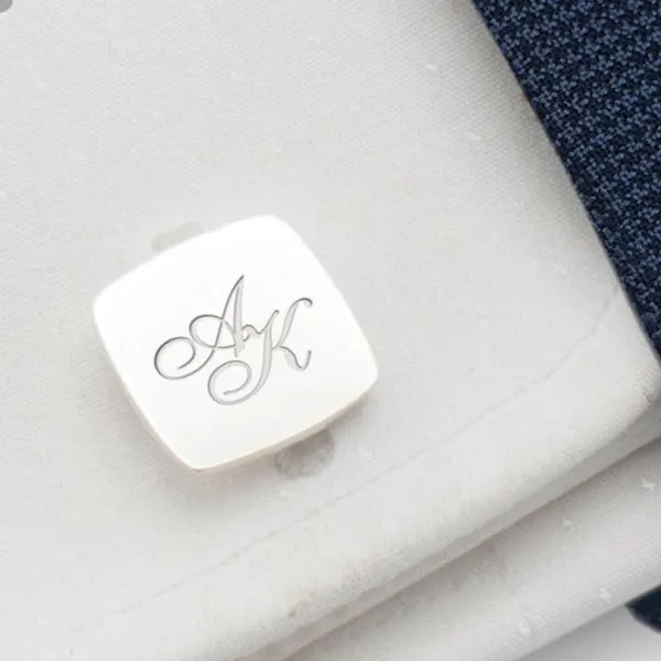Pack_Of_2_Silver_Initials_Cufflinks