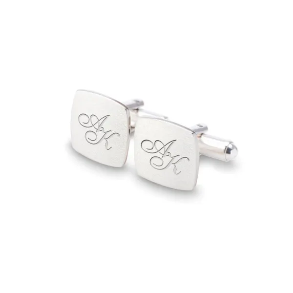 Pack_Of_2_Silver_Initials_Cufflinks