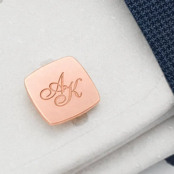 Pack_Of_2_Rose_Gold_Initials_Cufflinks