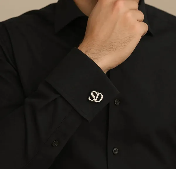 Pack_Of_2_Silver_Initials_Cufflinks